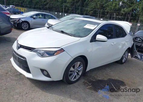 2015 Toyota Corolla Le Eco Premium из США, поврежденный, VIN 5YFBPRHE5FP344933